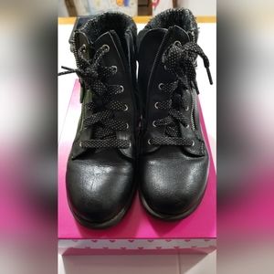 Black Combat & Moto Boots